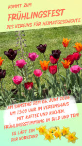 Einladung Frühlingsfest